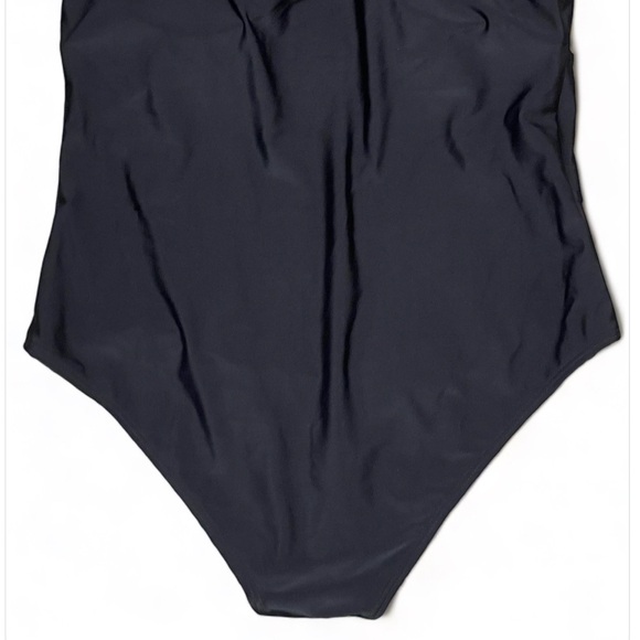 Women's Swimsuit with Adjustable Cross Straps Black Size L NWT - Picture 7 of 8